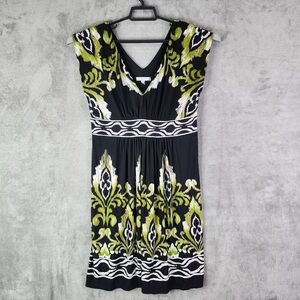 Jessica Women's Sandra Darren Straight Dress Geometric Sleeveless Petite Size 12